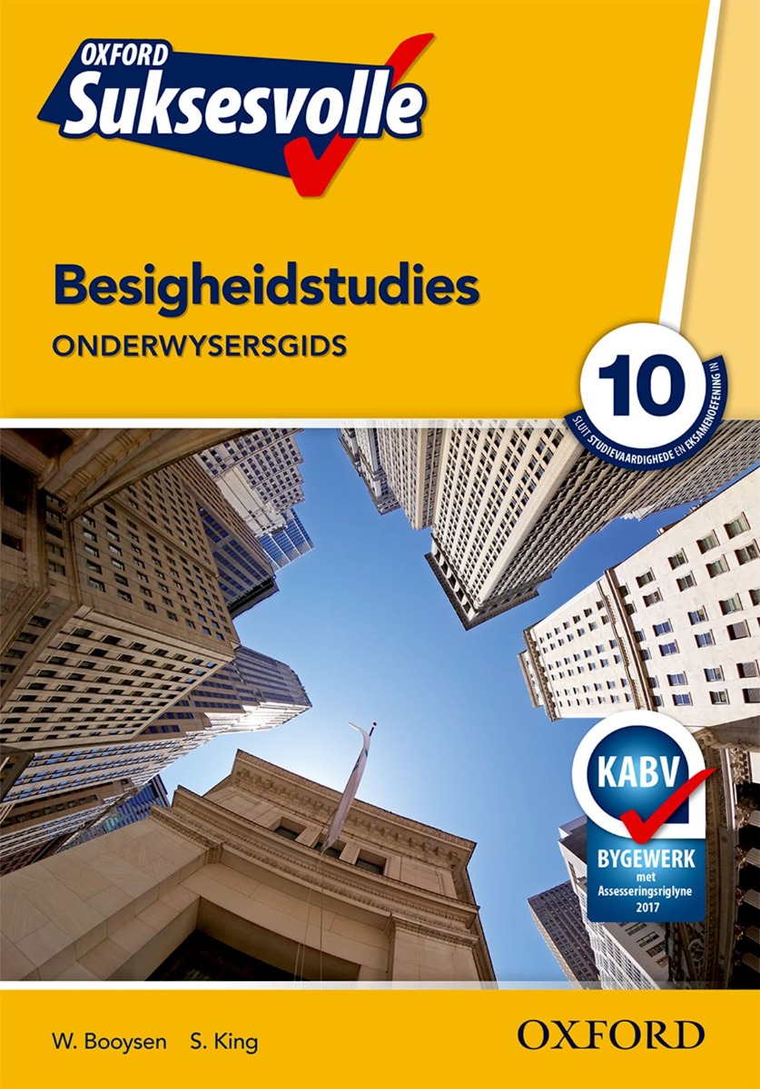Oxford Suksesvolle Besigheidstudies Graad 10 Onderwysersgids
