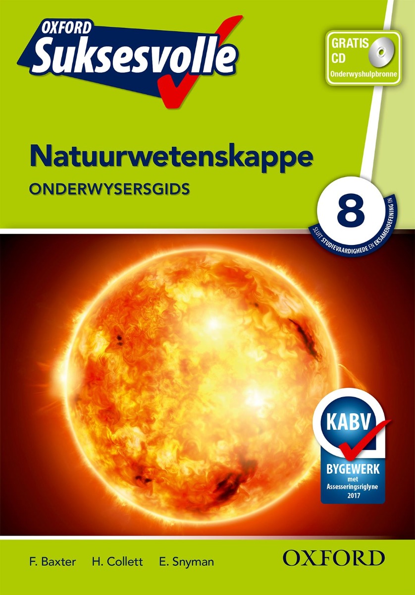 Oxford Suksesvolle Natuurwetenskappe Graad 8 Onderwysersgids