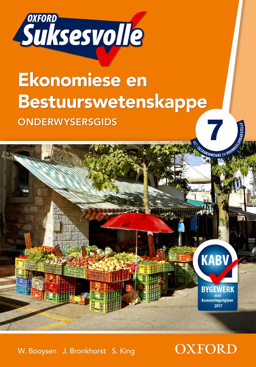 Oxford Suksesvolle Ekonomiese & Bestuurswetenskappe Graad 7 Onderwysersgids