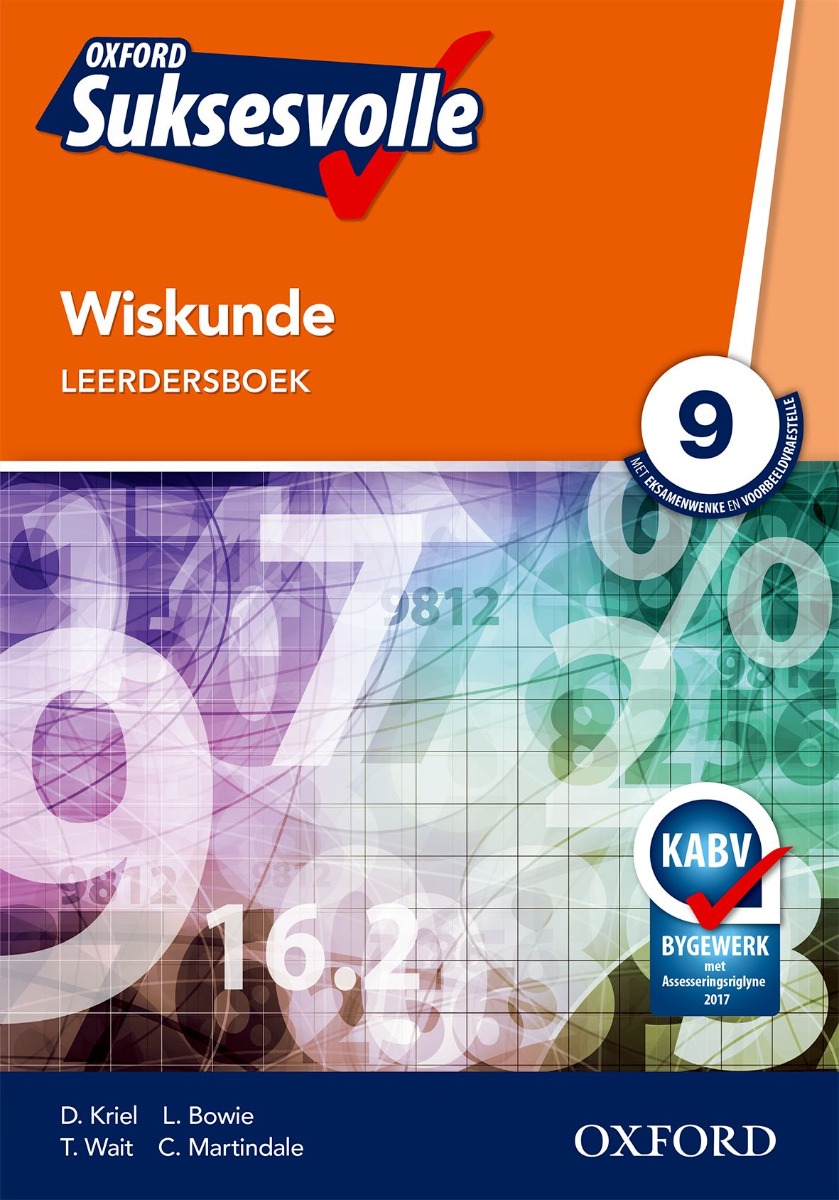 Oxford Suksesvolle Wiskunde Graad 9 Leerdersboek