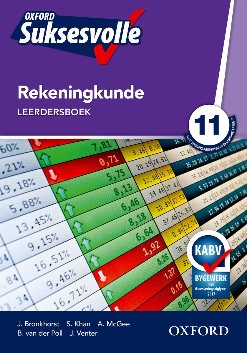 Oxford Suksesvolle Rekeningkunde Graad 11 Leerdersboek