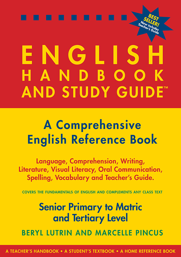 ENGLISH HANDBOOK & STUDY GUIDE - Grades 5-12 +