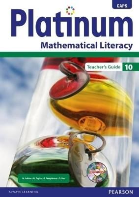 Platinum Mathematical Literacy Gr 10 TG with Question Bank CD