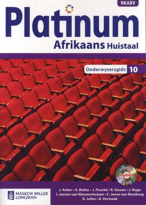 Platinum Afrikaans Huistaal Gr 10 OG with Question Bank CD
