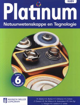 Platinum Natuurwetenskappe en Tegnologie Graad 6 LB