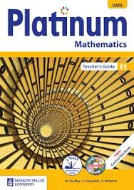 Platinum Mathematics Gr 11 TG with Control Test Book & Question Bank CD