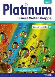 Platinum Fisiese Wetenskappe Gr 11 OG with Control Test Book & Question Bank CD
