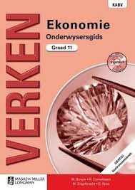 Verken Ekonomie Gr 11 OG with Control Test Book & Question Bank CD