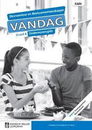 Ekonomiese- en Bestuurswetenskappe Vandag Graad 8 OG (includes photocopiable WB)