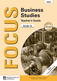 Focus Business Studies Gr 12 TG with Control Test Book & Question Bank CD