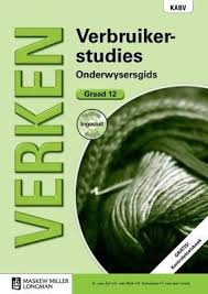 Verken Verbruikerstudies Gr 12 OG with Control Test Book & Question Bank CD