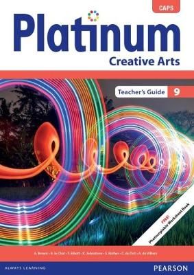 Platinum Creative Arts Grade 9 TG (includes photocopiable WB)