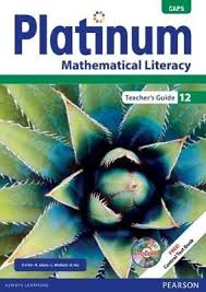 Platinum Mathematical Literacy Gr 12 TG with Control Test Book & Question Bank CD