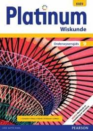 Platinum Wiskunde Graad 9 TG (includes photocopiable WB)