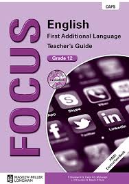 Focus English First Additional Language Gr 12 TG with Control Test Book & Question Bank CD