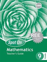 Spot On Mathematics Grade 9 TG & Free Poster Pack