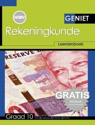 Geniet Rekeningkunde Gr 10 LB en Gratis Werkboek