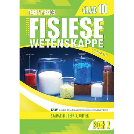 Gr 10 Fisiese Wetenskappe Chemie Boek 2 Teorie en Werkboek