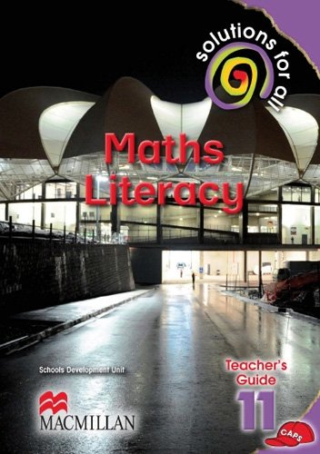 SOLUTIONS FOR ALL MATHS LIT GR11 TG
