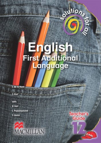 SOLUTIONS FOR ALL ENGLISH FAL GR12 TG