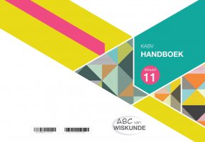 ABC van Wiskunde Graad 11 HB -A4 Handboek