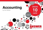 Answer Series Gr 10 Accounting '3 in 1': ENGLISH