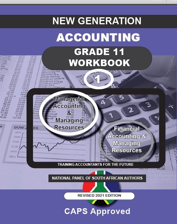 New Generation Accounting Grade 11 Exercise Book
