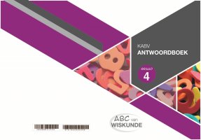 ABC van Wiskunde Graad 4 HB Antwoorde-A4 Antwoorde