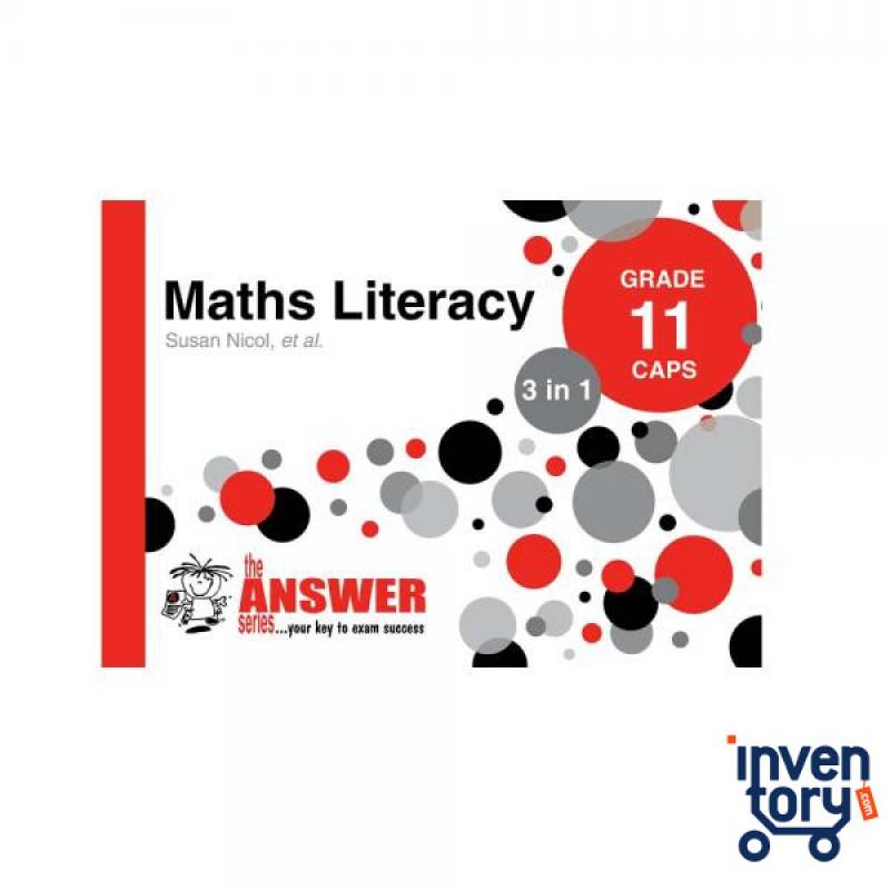 Answer Series Gr 11 Maths Literacy '3 in 1': ENGLISH