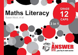 Answer Series Gr 12 Maths Literacy '3 in 1': ENGLISH