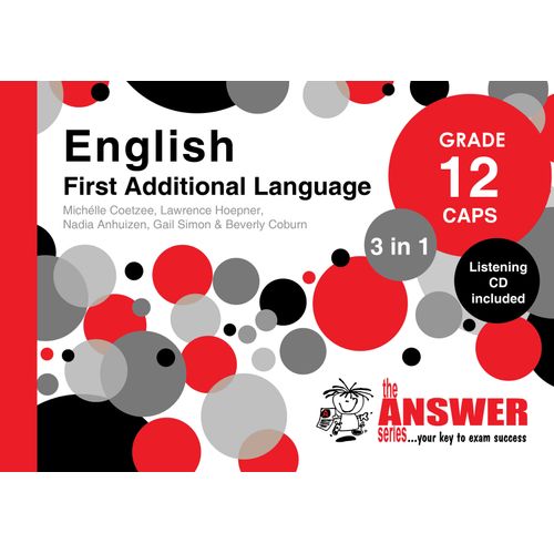 Answer Series Gr 12 English FAL '3 in 1'