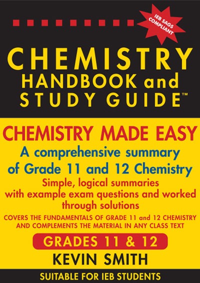 CHEMISTRY HANDBOOK & STUDY GUIDE - Grades11-12 NE