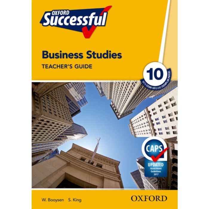 Oxford Successful Business Studies Grade 10 Teacher's Guide