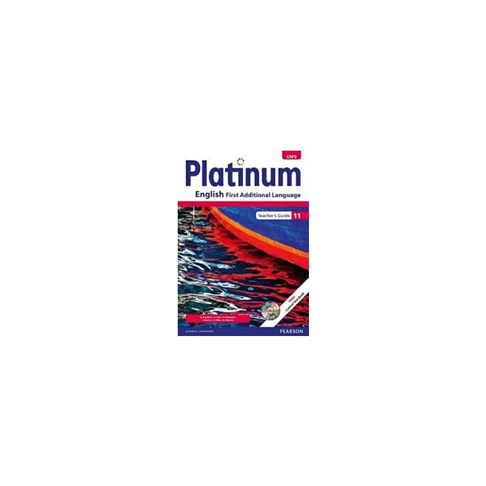 Platinum English First Additional Language Gr 11 TG with Control Test Book & Question Bank CD