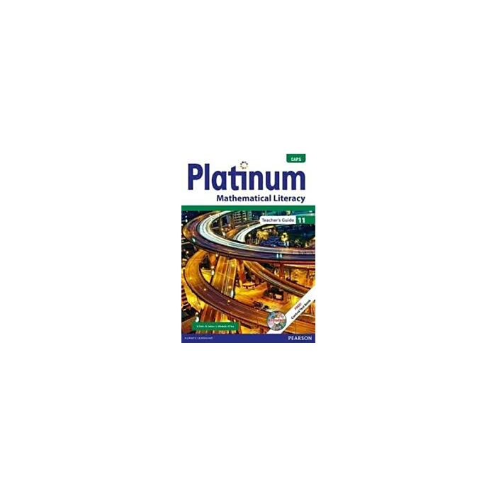 Platinum Mathematical Literacy Gr 11 TG with Control Test Book & Question Bank CD