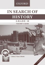 In Search of History Grade 10 Teacher's Guide