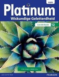Platinum Wiskundige Geletterdheid Graad 12 Leerderboek