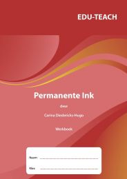 Permanente Ink Werkboek