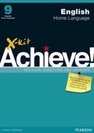 X-Kit Achieve! Grade 9 English Home Language Study Guide