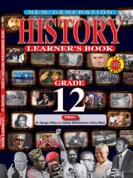 New Generation History Grade 12 Learner Book