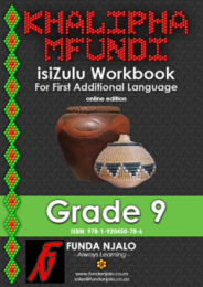 Khalipha Mfundi Workbook - FAL - Grade 9