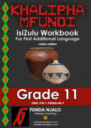 Khalipha Mfundi Workbook - FAL - Grade 11
