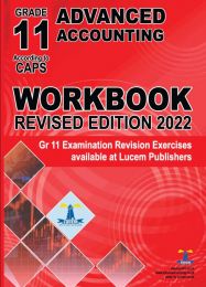 Advanced Accounting (AA) Workbook Gr11 New Edition (OLD ISBN 9780980273038)