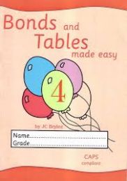 BONDS & TABLES MADE EASY 4 (A5)
