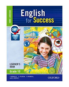 English for Success Home Language Grade 10 Learner's Book