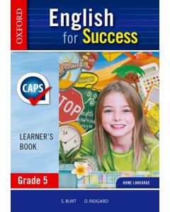 English for Success Home Language Grade 5 Learner's Book (BACKORDER ITEM-STOCK DUE 20 JANUARY 2025)