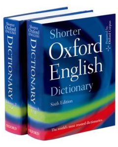 Shorter English Dictionary 6e