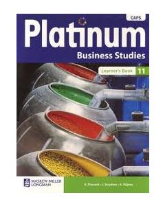 Platinum Business Studies Grade 11 Learner's Book