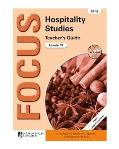Focus Hospitality Studies Grade 11 Teacher's Guide