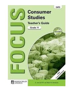 Focus Consumer Studies Grade 11 Teacher's Guide